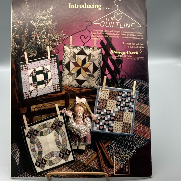 Vintage Craft Patterns, Stoney Creek Cross Stitch Collection Magazine March - Picture 2 of 2